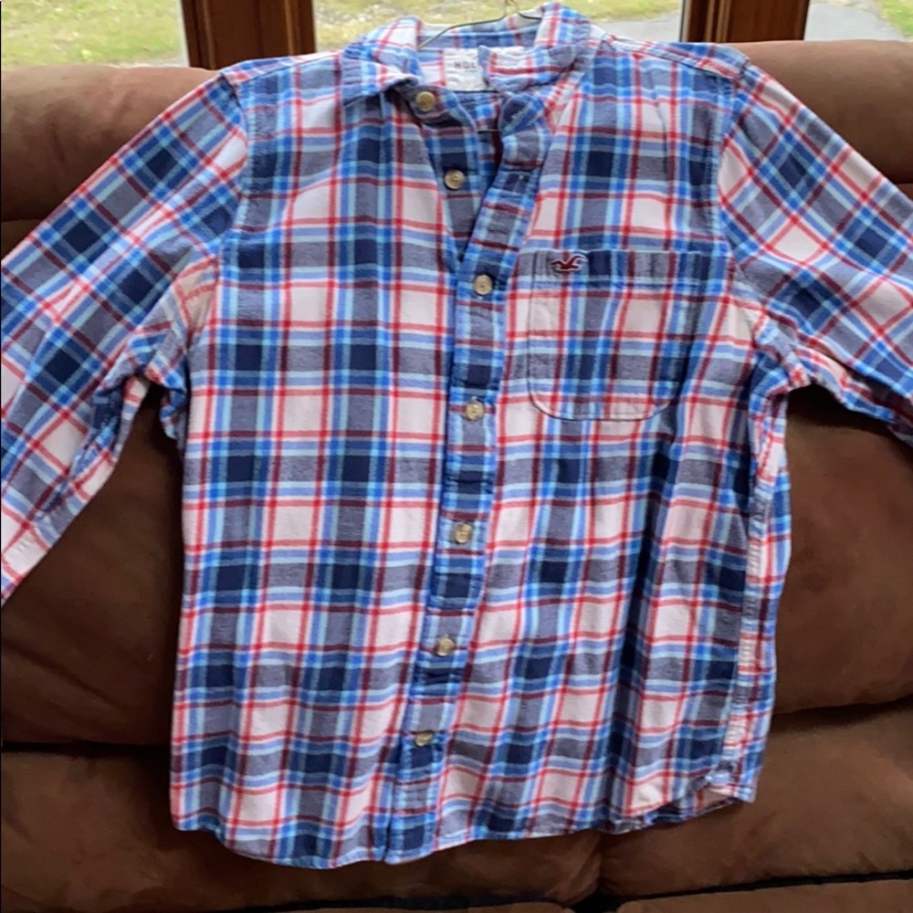 Men’s XL Hollister flannel shirt.